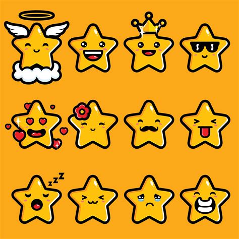 cute japanese emoticons stars